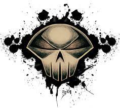 Spawn Of Skull Logo By Kellcandido On Deviantart Skull Logo Poster Art Skull