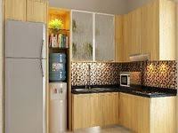 Penggunaan kitchen set dapur sempit dengan mini bar sederhana bisa menjadi rujukan anda. Dapur Kecil Minimalis