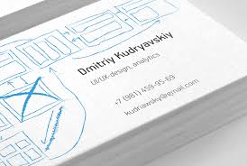 Choose business cards templates that match or complement your other business stationery. Ui Designer Business Card On Behance