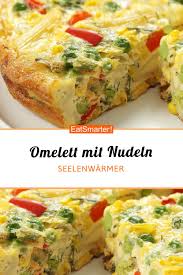 Omelett Mit Nudeln Und Buntem Gemuse Frittata Ven Rezept Rezepte Gemuse Frittata Omelett