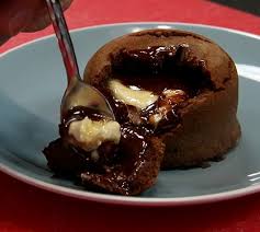 Mi Cuit De Chocolat Noir Et Son Coeur De Chocolat Blanc Envie De Bien Manger