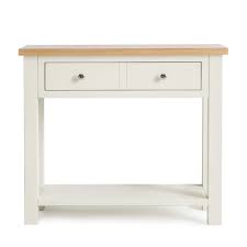 Maybe you would like to learn more about one of these? Farrow Cream Console Table Wide Drawer Solid Wood Roseland Furniture