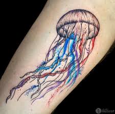 Set of 3 medusa body stickers, great for under the sea birthday party and as nautic party favors. 40 Magnificent Jellyfish Tattoos Tattooblend