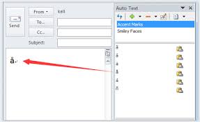 How To Insert Add Accent Marks In Outlook Email Body