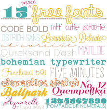 What I Love 15 More Fun Free Fonts Lettering Fonts Free Font Lettering