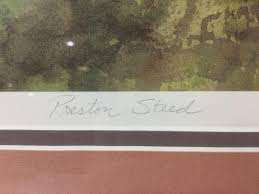 Preston Steed Signed Print ' Called Away Ii'