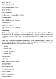 Fax Cover Letter Samples With Writing Guidelines