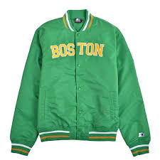 Starter Nylon Patch Jacket Green Boston Bei Kickz Com