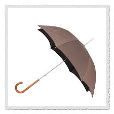 Regenschirm Vintage braunweiss | FM994759