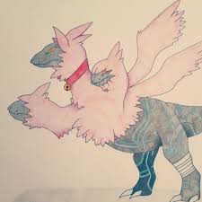 Kaktus Kissen On Twitter Oc Pokemon Trikephalo Anime Zeichnen Draw Dragon