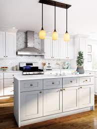 Refine Your Kitchen Renovation Shades Of White And Silver Lend A Fantastical Quality To Your Look Make It White Kitchen Design Kitchen Design Kitchen Remodel