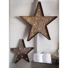 Large Star Led Wall Decor Reviews Allmodern Led Wall Decor Hanging Wall Art Wall Decor
