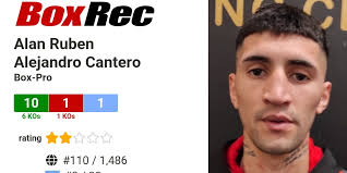 BoxRec: Alan Ruben Alejandro Cantero