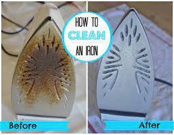 Clean the soleplate of a steam generator iron in the same way as. How To Clean An Iron How To Clean Iron Household Cleaning Tips Cleaning Hacks