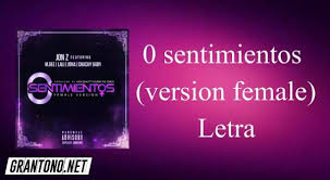 Check spelling or type a new query. 0 Sentimientos Letra Version Femenina Novocom Top