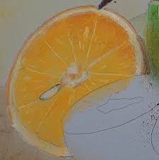 So when i set up this still life, the two paired pears with one alone behind them reminded me of junior high, when two girls would whisper to each other about another, who would be left out of the conversation. How To Draw A Still Life With Fruit In Pastel Online Art Lessons