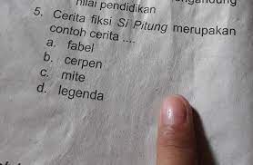 Cerita Fiksi Si Pitung Merupakan Contoh Cerita Brainly Co Id