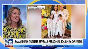Savannah Guthrie shares about her love of God, book 'Mostly What God Does'