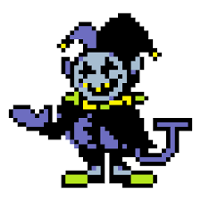 Take the key to jevil's cell in the card castle to unlock it, and you'll face off against jevil. Jevil Wikia Deltarune Fandom