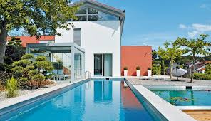 Becken Aus Stahlbeton Von Biotop Naturpool Schwimmbecken Garten Natur Pool Aussenpool Pool