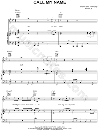 Learn to play ukulele by chord / tabs using chord diagrams, transpose the key, watch video lessons and much more. Prince Call My Name Sheet Music In Bb Major Transposable Download Print Sku Mn0096005