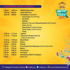 Book jeumpa d'ramo, kuala lumpur on tripadvisor: Program Matic Fest 2019 Maticfest2019 1 3 Nov 2019