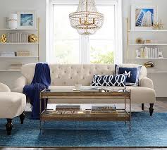 If you have a blue table lamp in the living room, a rug with blue as its main color would coordinate beautifully. Pottery Barn Rugs 25 Off Free Shipping Sale Today Only