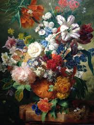Vase Of Flowers By Dutch Artist Jan Van Huysum Jan Van Huysum Flower Painting Floral Painting Painting
