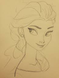 elsa frozen disney princess pencil sketch disney drawings drawings sketches