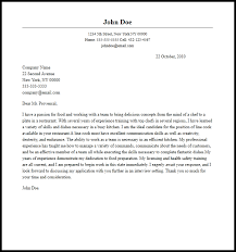 Professional Line Cook Cover Letter Sample Writing Guide Resume Now