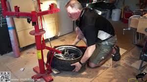 If you're using zip ties, scroll down. Motorcycle Tire Change Balance Diy Youtube