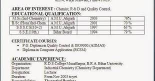 And help recruiters make the right decision—invite you to the interview. Resume Format For Msc Chemistry Freshers Download