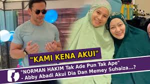 Telefilem imam muda nak kahwin lagi full razali hussain memey suhaiza. Norman Hakim Tak Ade Pun Tak Ape Abby Abadi Akui Dia Dan Memey Suhaiza Youtube