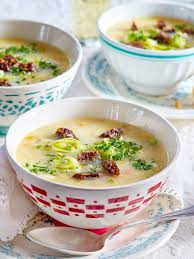 Kartoffelcremesuppe Mit Wein Rezept Lecker Rezept Rezepte Kartoffelcremesuppe Suppe