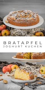 Schneller Bratapfel Joghurt Kuchen Joghurt Kuchen Gebratene Apfel Kochen Und Backen