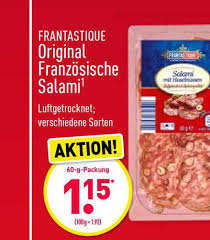 One of the benefits of dealing with different cultures is the opportunity to explore the tastes of foreign lands and other people. Frantastique Original Franzosische Salami Angebot Bei Aldi Nord