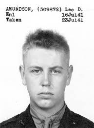 Leo DeVere Amundson enlisted...