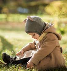 Baby Hooded Cowl With Bear Ears Is Perfect Choice For Your Child Because It Fully Covers The Neck And You Wont N Trendy Baby Clothes Bear Ears Kids Accessories