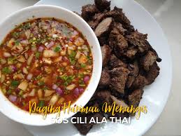 Carta organisasi pejabat pendidikan daerah petaling perdana. Resipi Daging Harimau Menangis Bersama Sos Cili Ala Thai