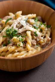 Creamy One Pot Pasta With Chicken And Mushrooms Recipe Recipe Nyt Cooking Recipes Pasta Dishes