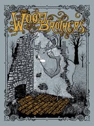 Ben Nylen The Wood Brothers Autumn Tour 2013 Concert Poster Design Graphic Poster Music Poster