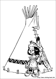 Yakari with wolves on forest coloring picture for kids. Kleurplaat 1500 Free Paper Dolls At International Artist Arielle Gabriels The International Paper Doll Coloring Pages Free Kids Coloring Pages Coloring Books