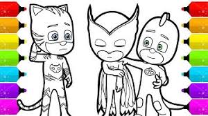 Here you will find a large selection of coloring pages of pj masks characters series: Pj Masks Drawing