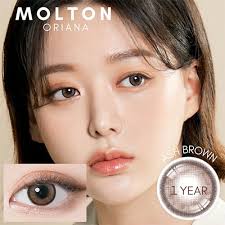 オリアナモルトンアッシュブラウン(1DAY)Oriana Molton Ash Brown アイシャI-SHA ｜使い捨て