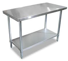 Shop work tables with wheels at webstaurantstore, your resource for restaurant supplies and equipment. Omcan Stainless Steel Work Table With Undershelf 24 Deep Ifoodequipment Ca