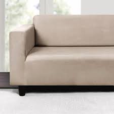 Shop for cream couch covers online at target. Sherwood Premium Faux Suede Cream 3 Seater Couch Sofa Cover Bunnings Australia