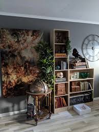 Check spelling or type a new query. I Was Told My Bookshelves Would Fit In Here So Here You Go Darkacademia Aesthetic Bedroom Academia Living Room Bedroom Decor