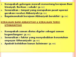 Basrah pusat penyebaran iilmu pengetahuan khalifah bani umayyah sangat mengambil berat terhadap ilmu pengetahun dan bertindak sebagai penggalak buktinya; Bab 6 Ting Empat Isi Kandungan Bab 6