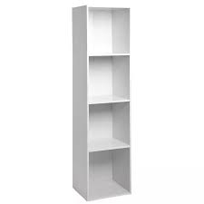 Pour une armoire munie de nombreuses étagères comme pour un meuble sous lavabo. Structure A Composer 4 Cases Blanc Cubox Gifi