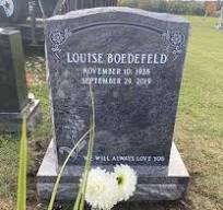 Bahama Blue Granite Headstone - Haven Monuments